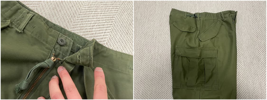 오리지널 70s og 밀리터리 미군 M-65 필드 팬츠 J03565 상품이미지10