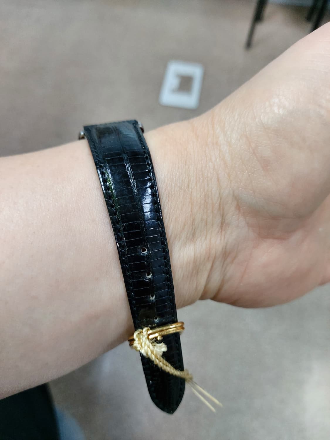 미셸조르당 남성 가죽 시계 상품이미지5