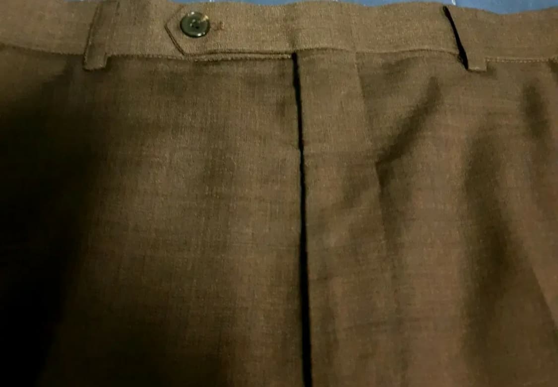 (맞춤정장) 구월양복 테일러드 클래식 수트+베스트 셋업 다크브라운 상품이미지7