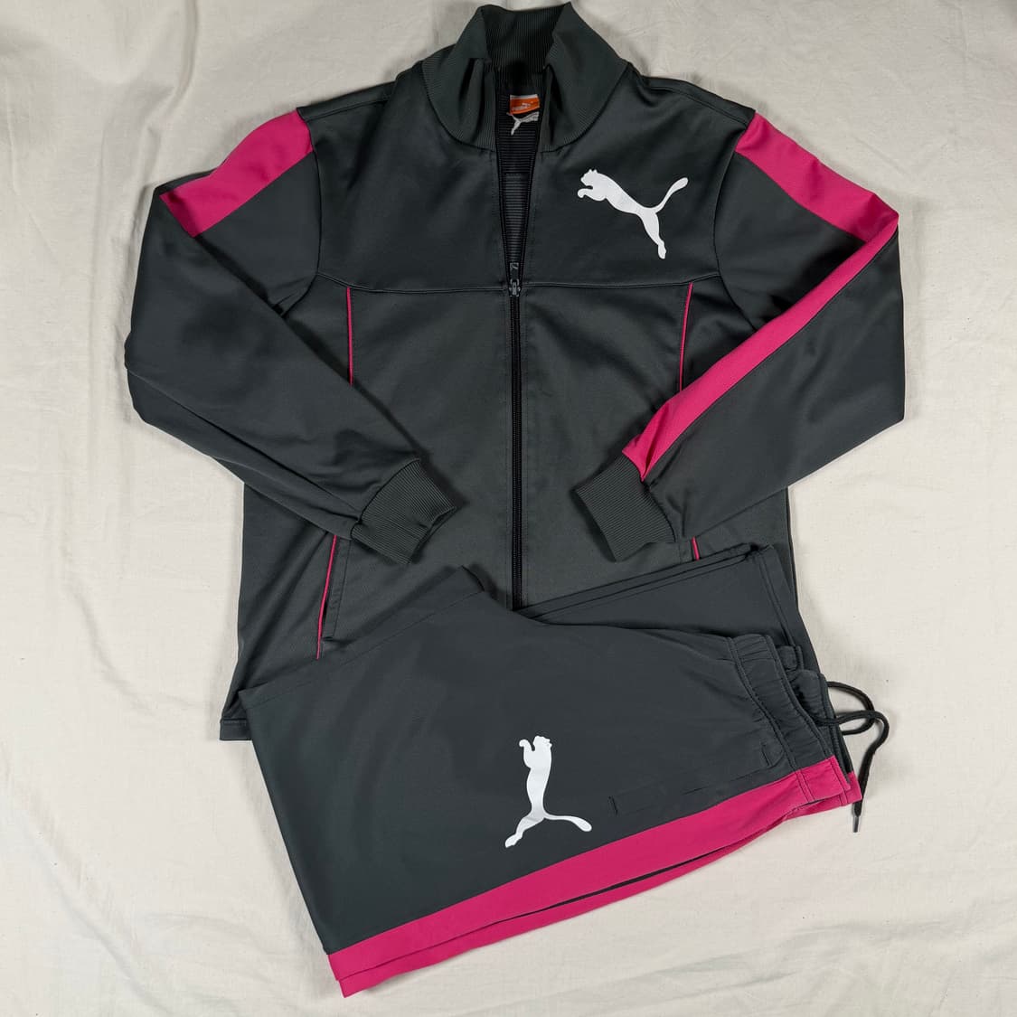푸마 여자 트레이닝 트랙탑 집업 팬츠 자켓 상품이미지1