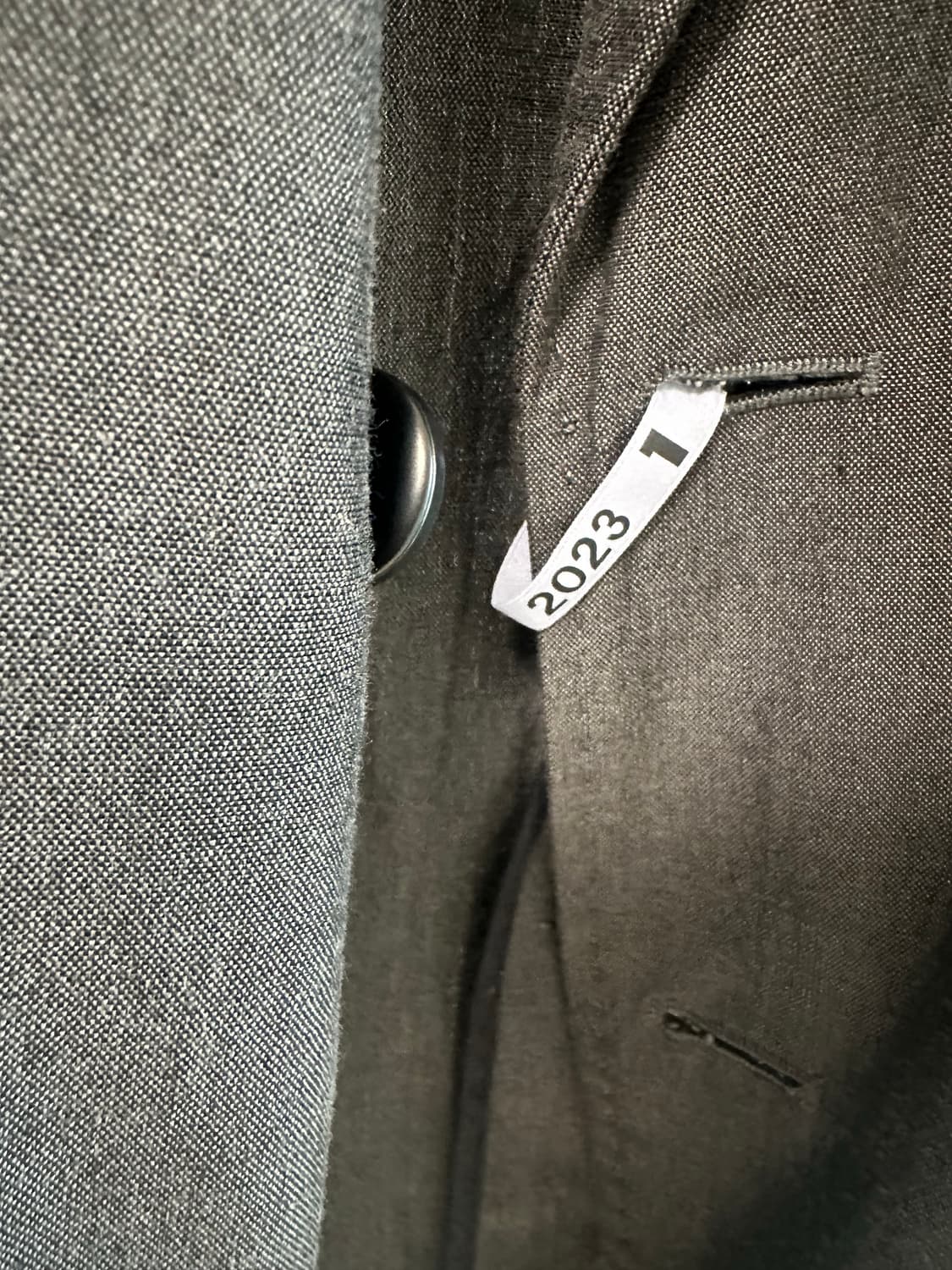 미하라야스히로 23ss light slim blazer grey 상품이미지3