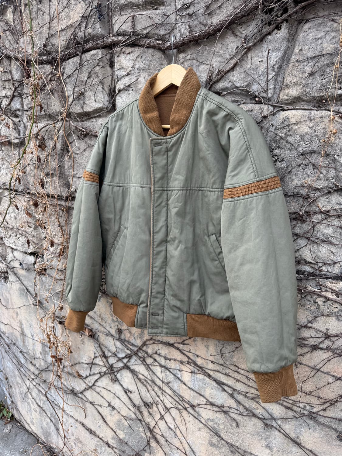 80s 맥그리거 빈티지 리버시블 울 봄버 자켓 상품이미지2