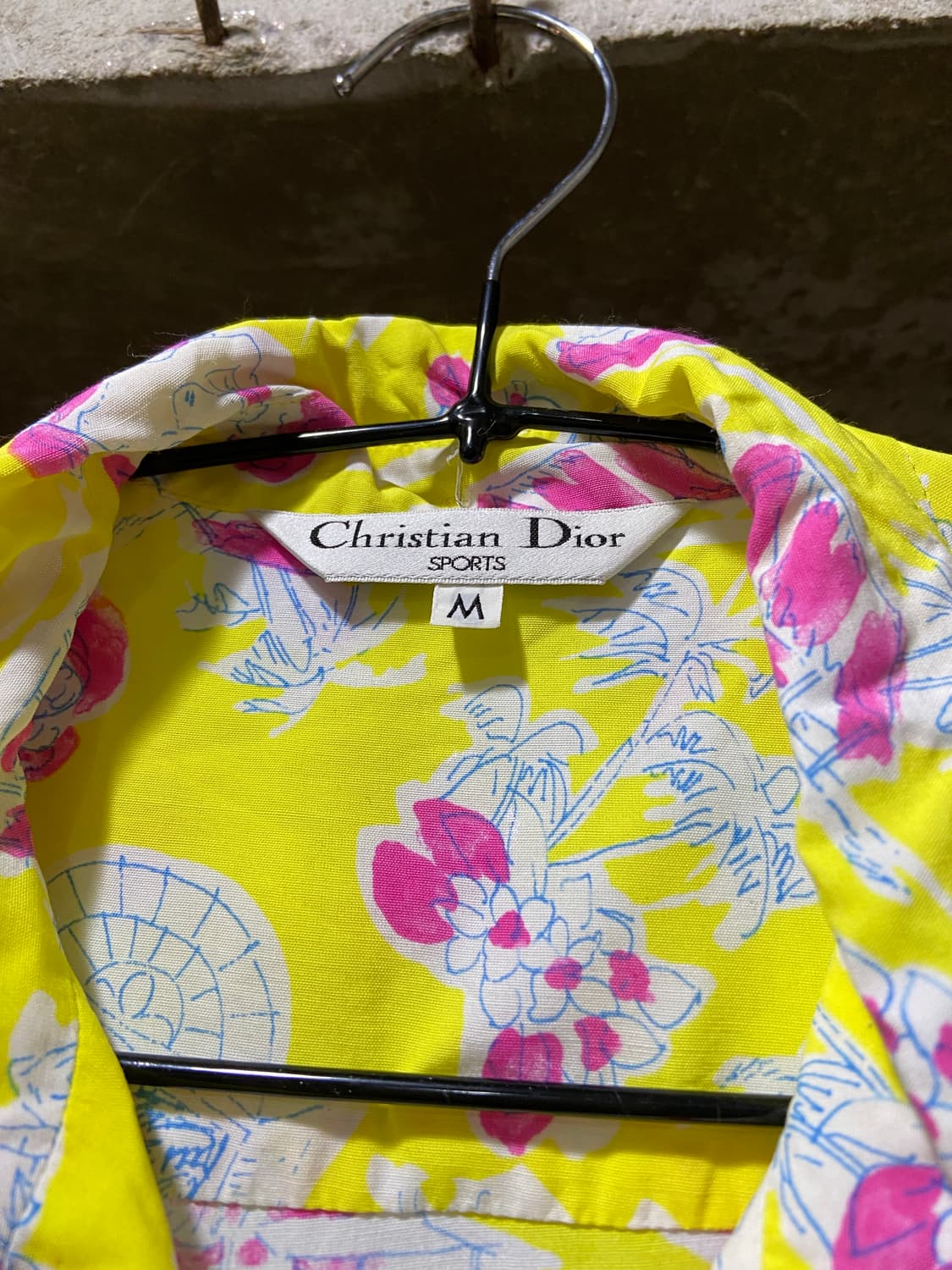 90s Christian Dior 크리스찬 디올 여성 하와이안 셔츠 상품이미지6