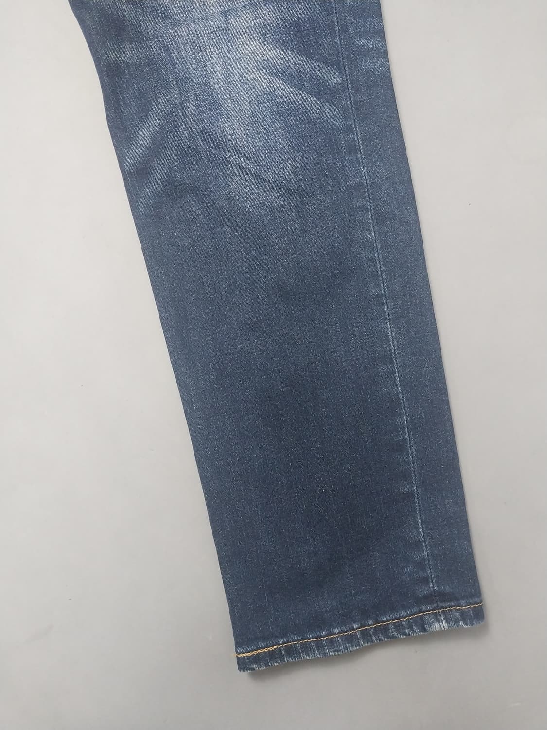[32] 리바이스 511 진청 워싱 슬림진 청바지 상품이미지5