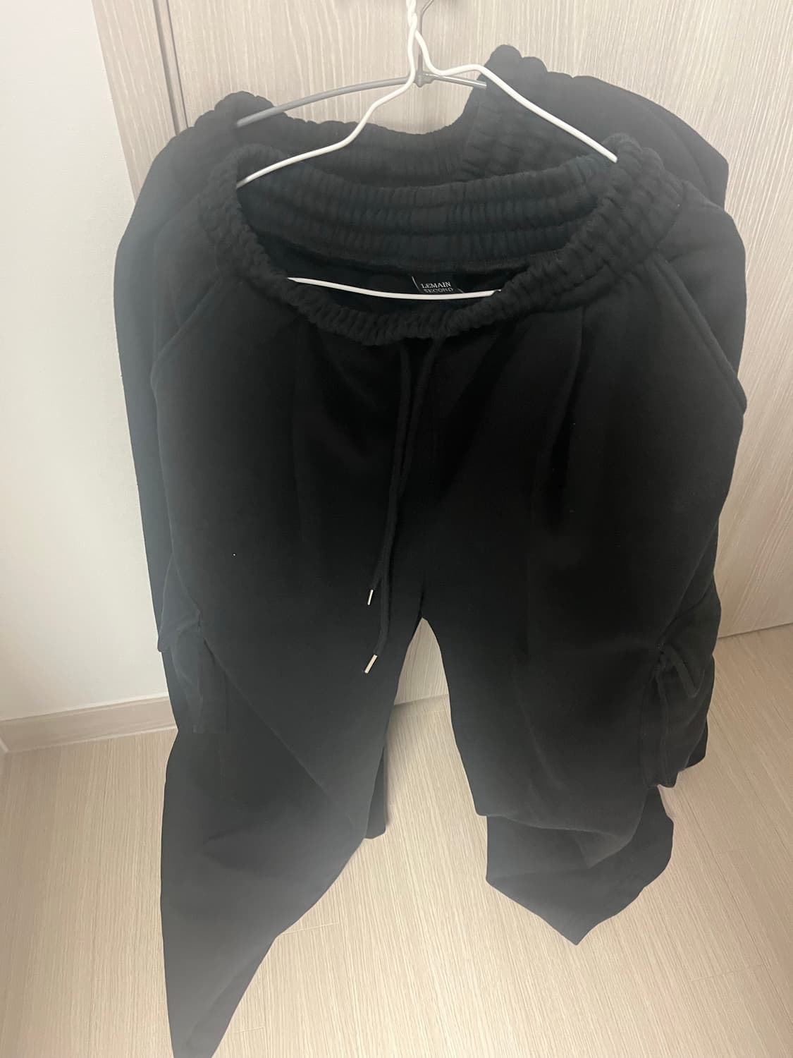 리메인 세컨즈 스웻팬츠 2장 각각 1회식 착용 총장 106 상품이미지3