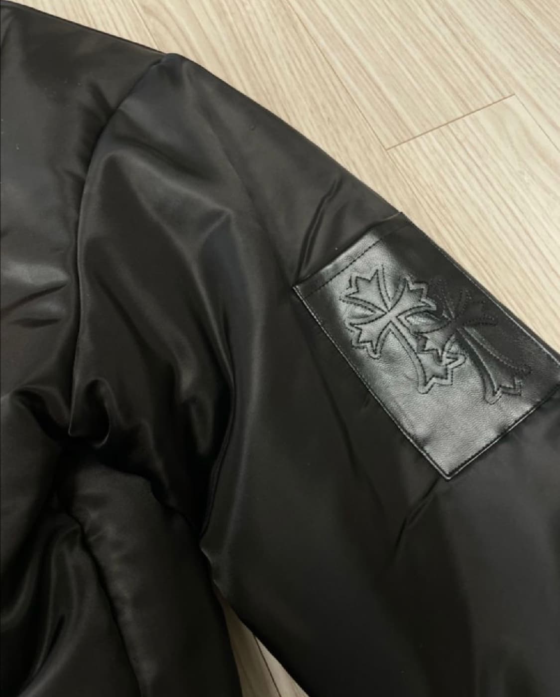 크롬하츠 트리플로고 나일론 푸퍼 자켓 XL 상품이미지5