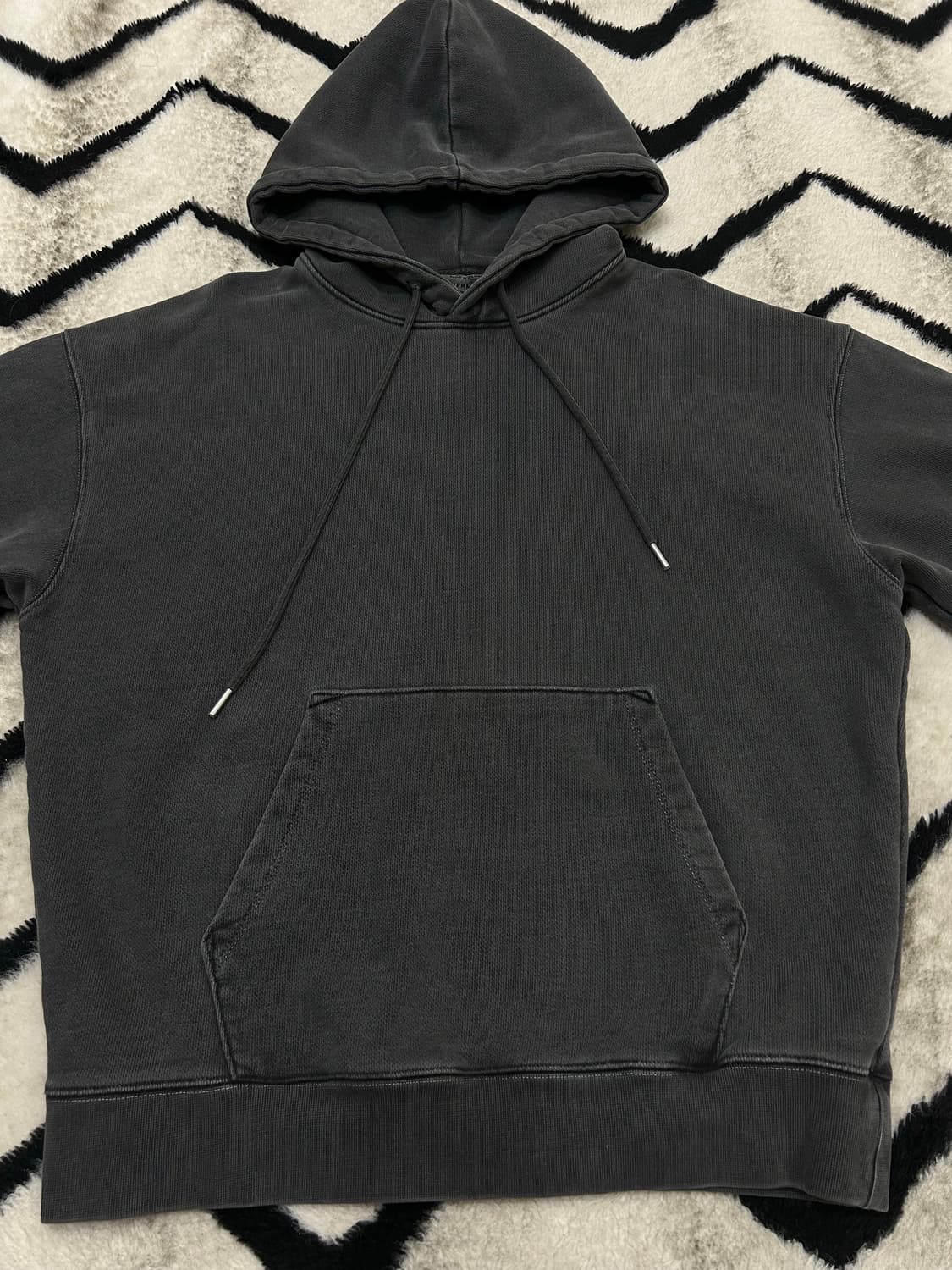 [S]소버먼트 980g 오버핏 후드/챠콜 상품이미지2