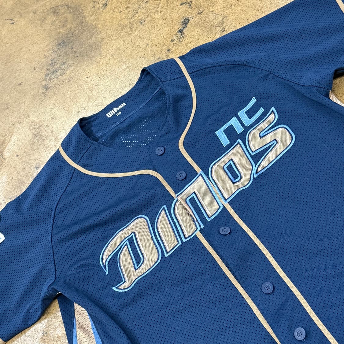 [100] NC다이노스 74 김경문 마킹 반팔 유니폼 b8 상품이미지1