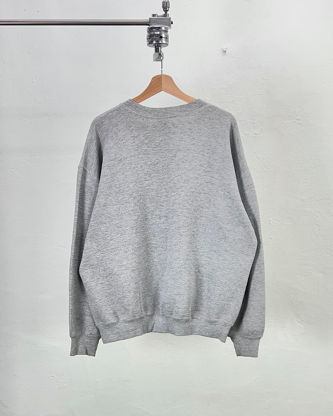 90s 러셀 애슬레틱 라이트 그레이 어바인 컬리지 크루넥 스웨트 셔츠 상품이미지6