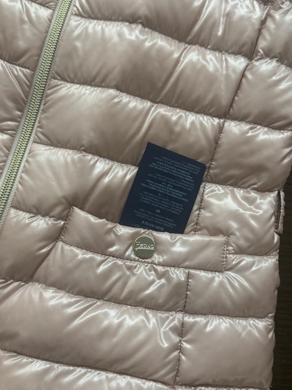 에르노 여성 경량패딩 40 핑크 상품이미지4