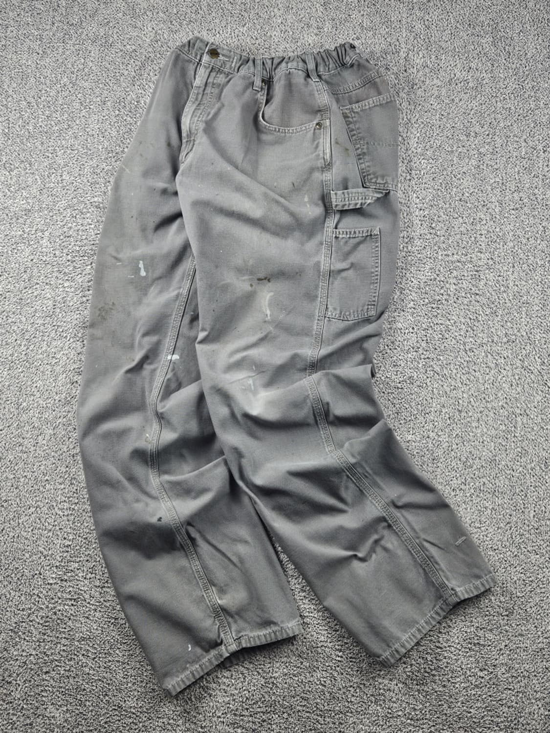 칼하트 밴딩커스텀 캔버스 카펜터 워크 팬츠 (38X34) / 10637 상품이미지1