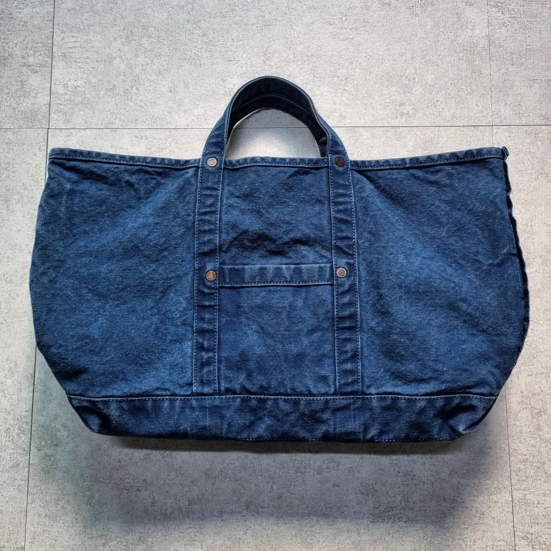 JOE McCOY Coal Tote Bag (INDIGO DYED) 상품이미지2