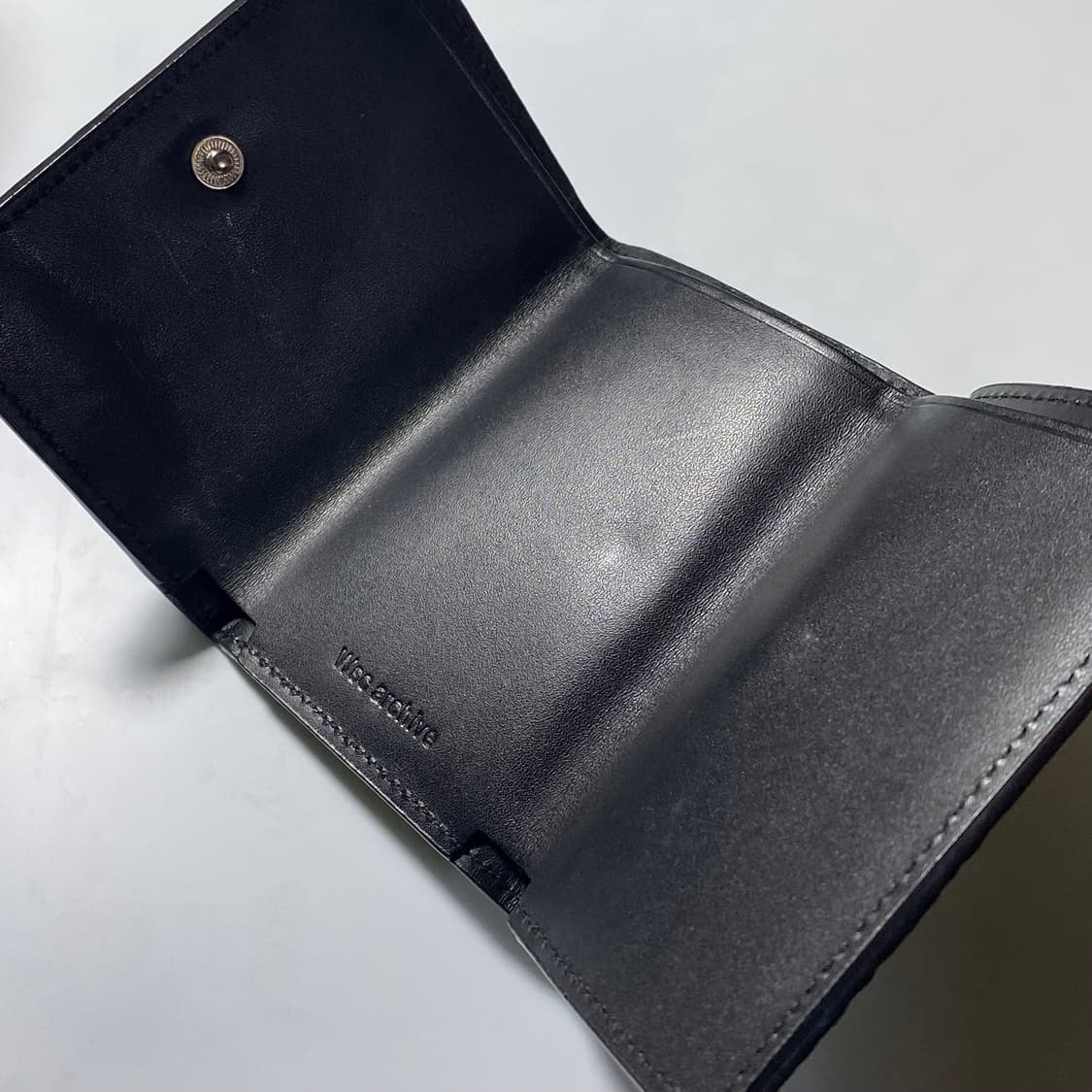 [정품] 더블에스씨 아카이브  패치하프 컴팩트 카드지갑 상품이미지6