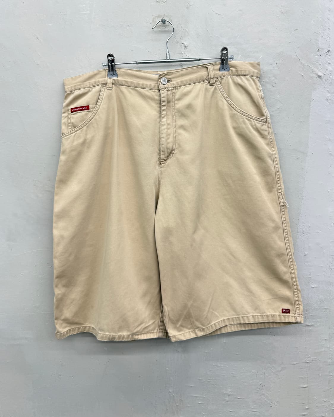 (34) 퀵 실버 00s 버뮤다 팬츠 베이지 상품이미지1