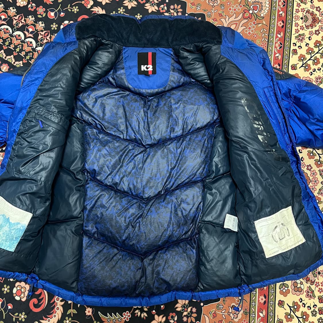 K2 윈드스토퍼 800 구스다운 헤비 패딩 M/95 상품이미지6