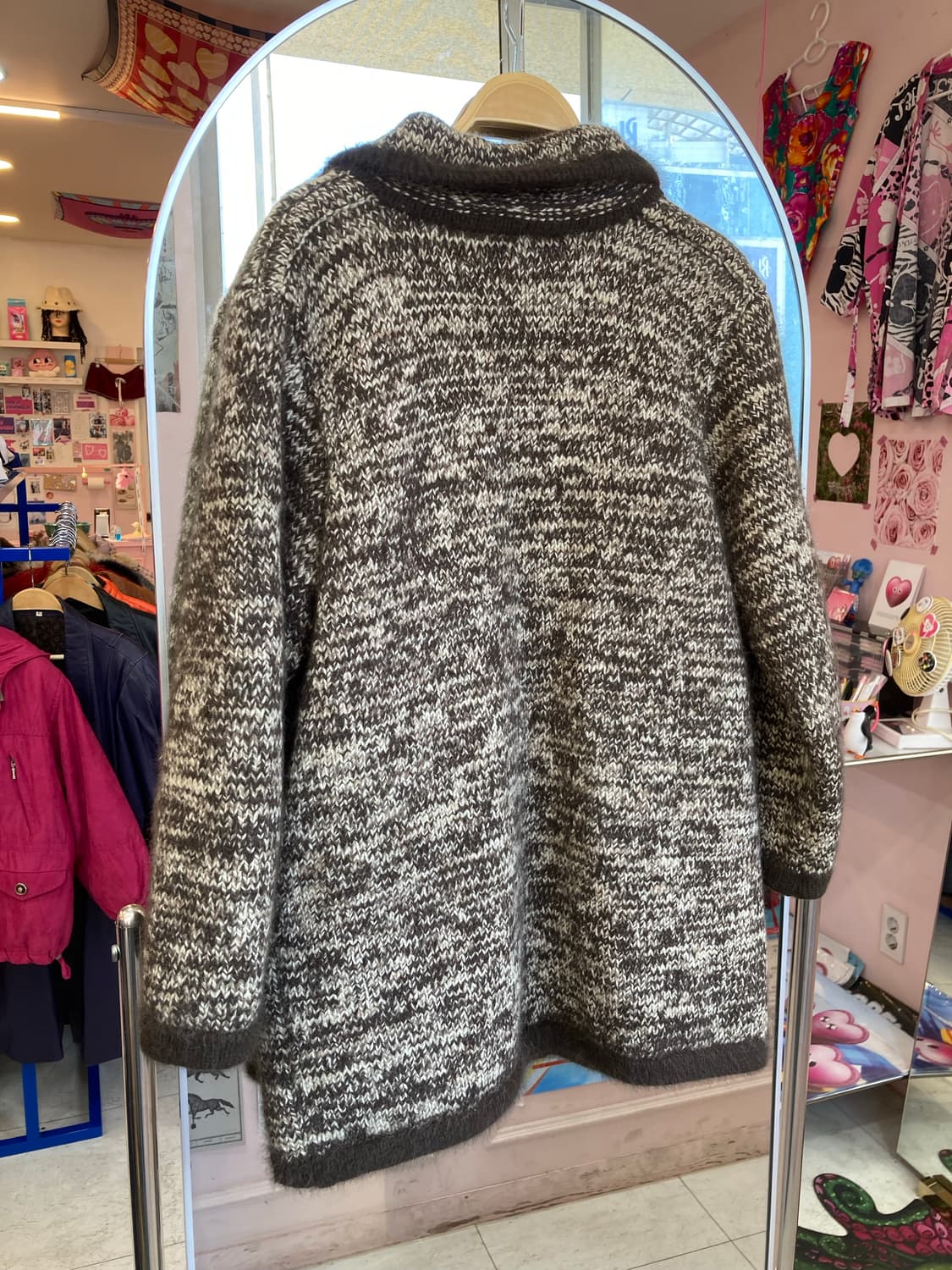 코지 브라운 떡볶이 코트 상품이미지4