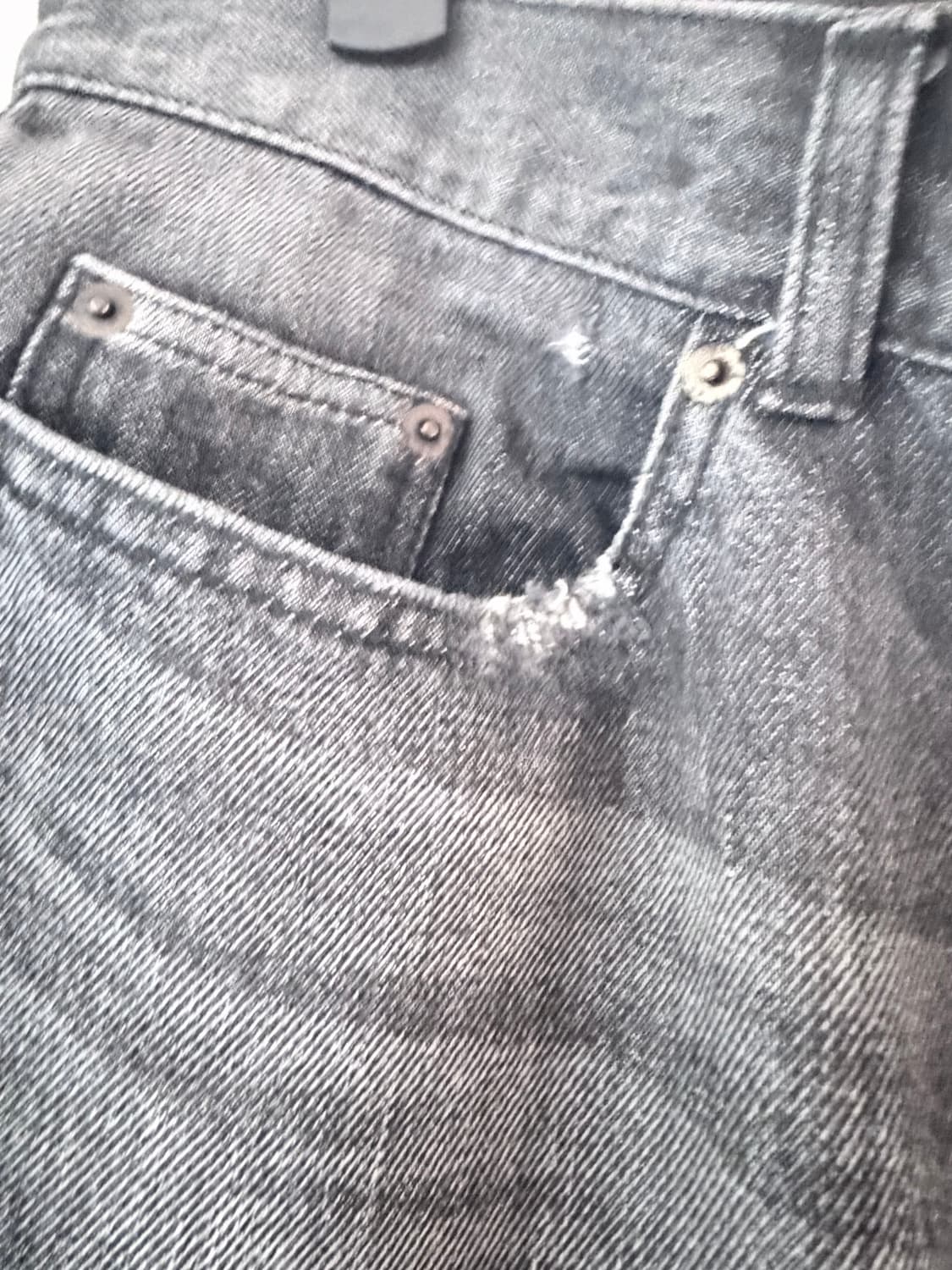 생로랑 그레이 데님 상품이미지3