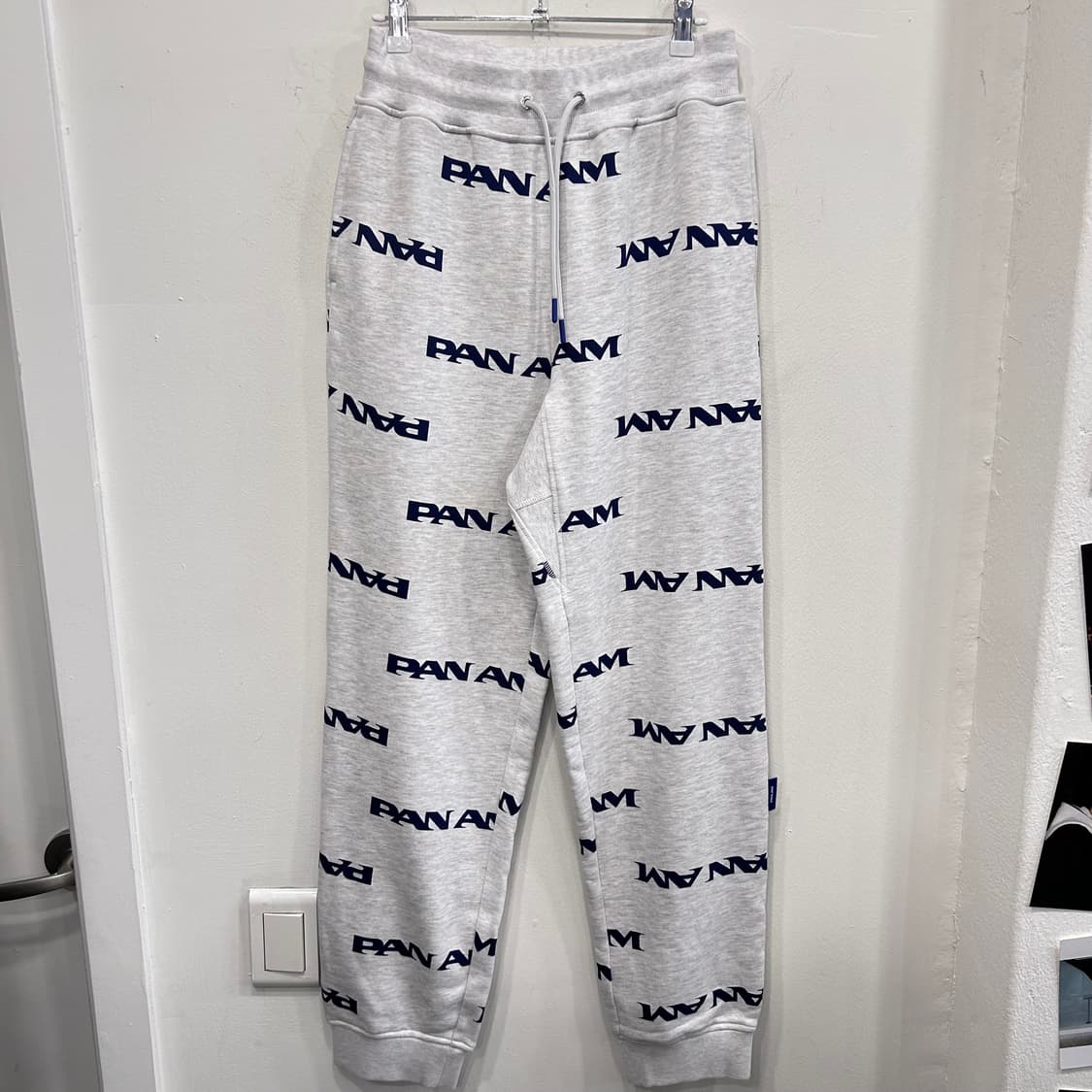 팬암 멀티로고 헤비코튼 배기 스웻 조거팬츠 상품이미지2