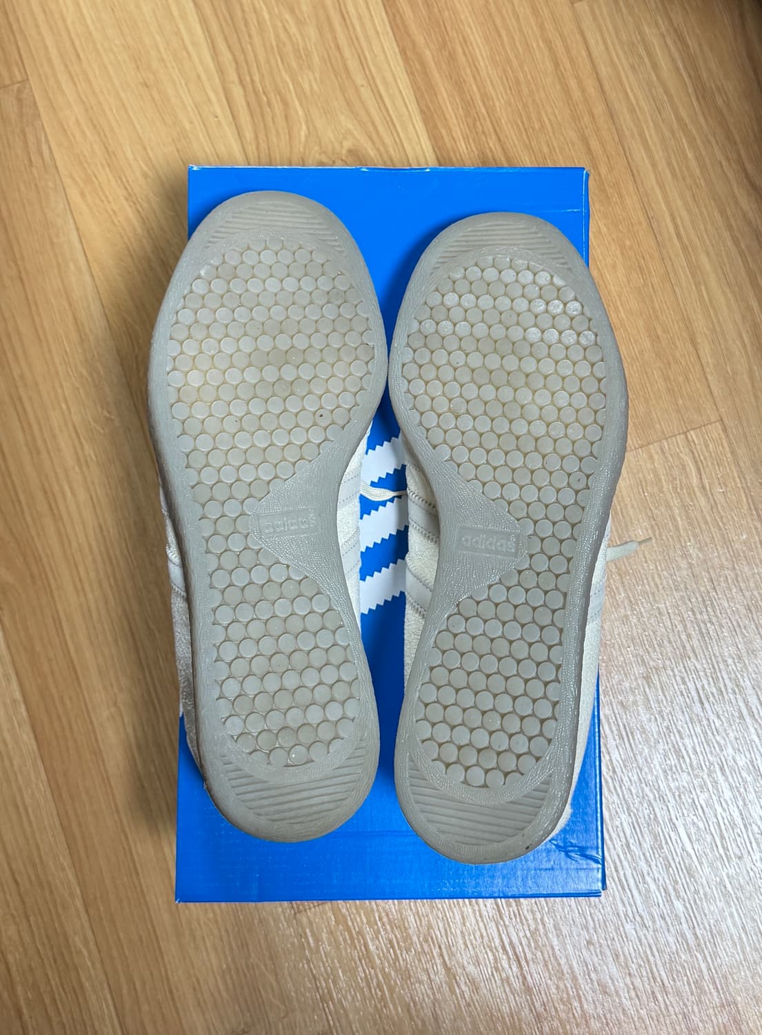 [260] 아디다스 토바코 그루엔 스니커즈 크림화이트 상품이미지3