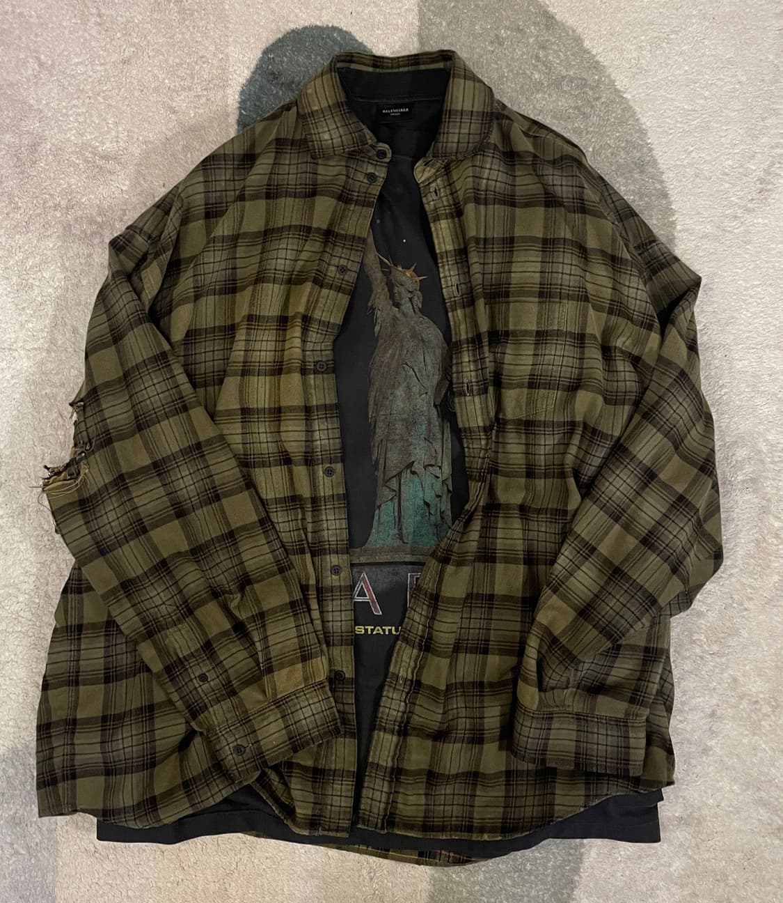 발렌시아가 파리스 레이어드 셔츠 상품이미지1