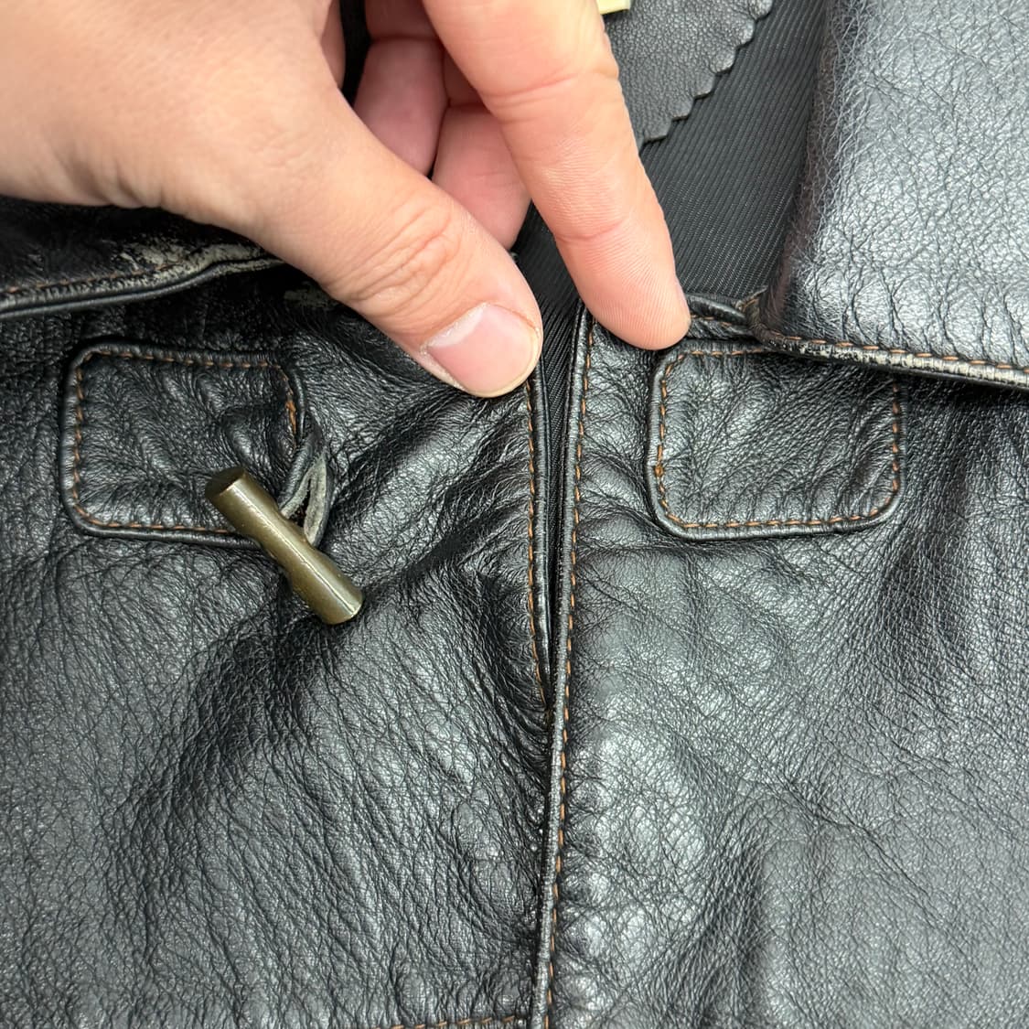 Lambskin toggle jacket 상품이미지6