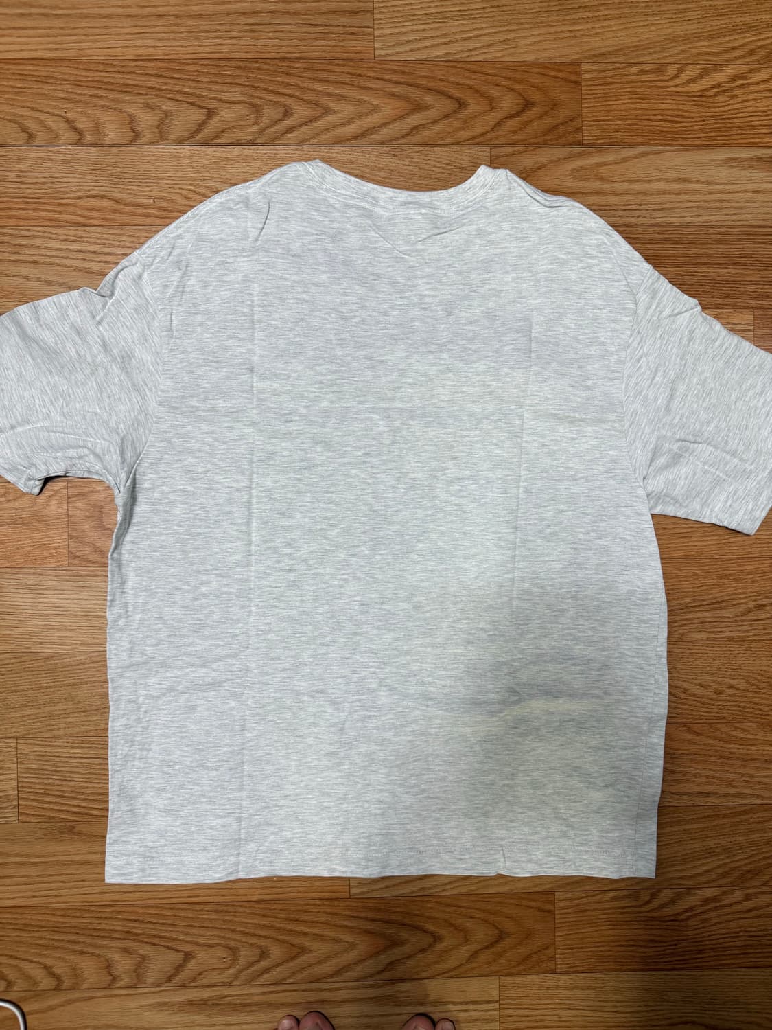 [XL] 블랙아웃 그레이 무지 티 팝니다! 상품이미지2