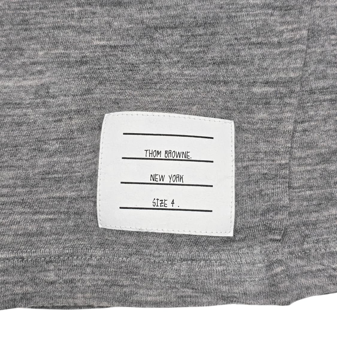 톰브라운 4바 울 반팔 티셔츠 상품이미지4