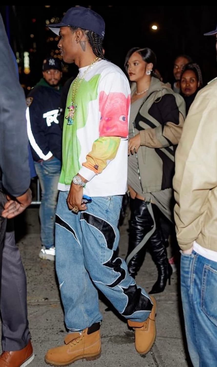 떠그클럽 TC 레더 워싱 데님 팬츠 상품이미지10