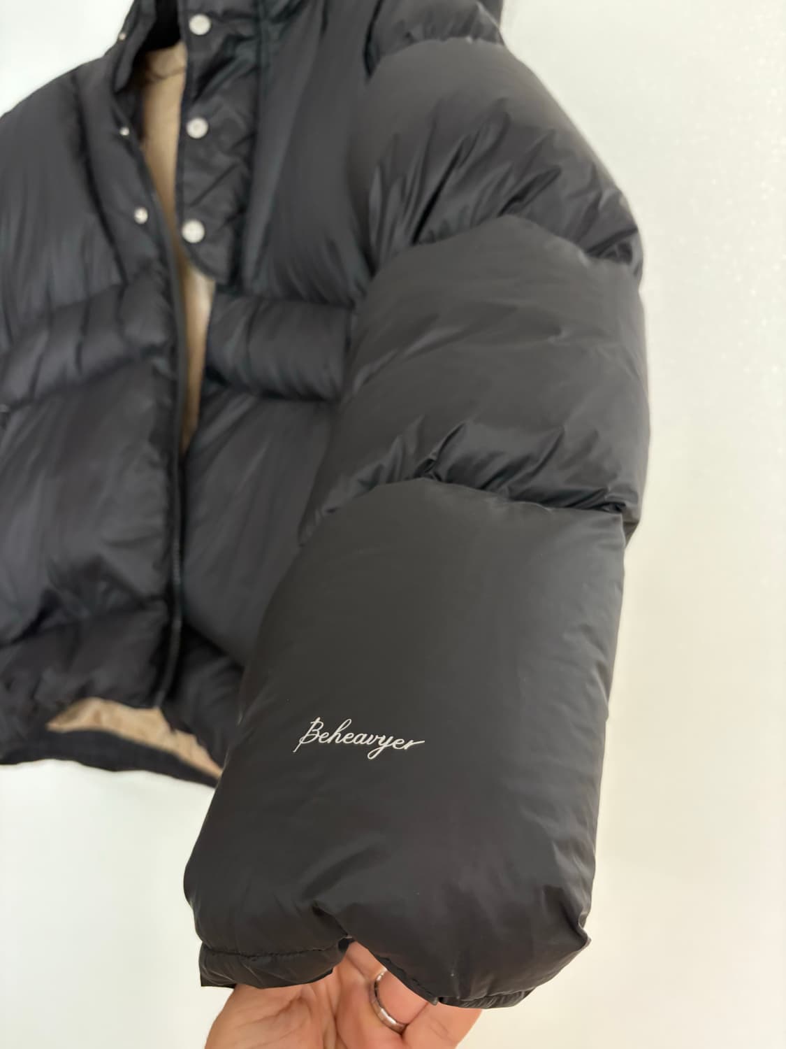 비헤비어 예티 숏패딩 덕다운 (M / 100사이즈) 상품이미지3