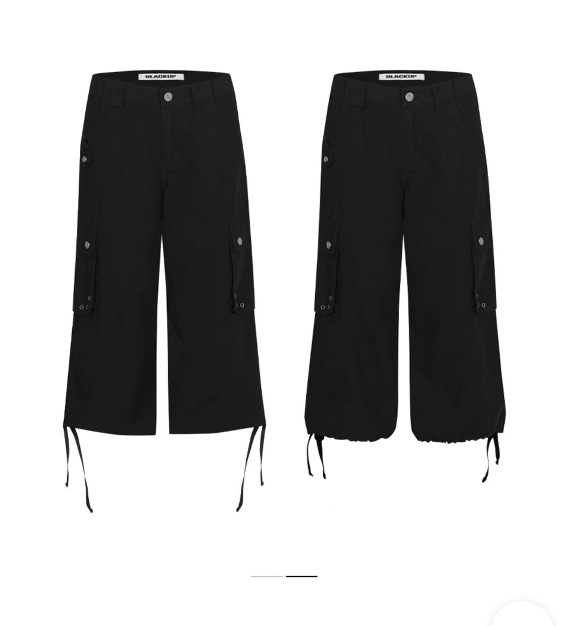 블랙업 피누엘 7부 카고팬츠 상품이미지3