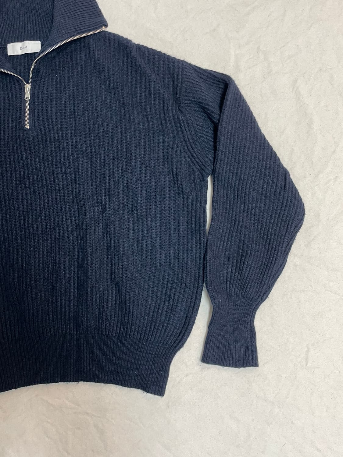 던스트 반집업 니트  상품이미지4