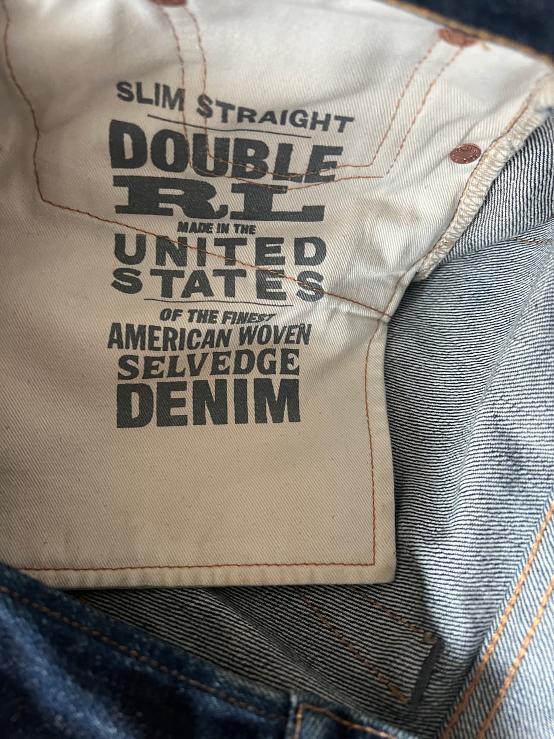 rrl셀비지 데님진 30/30 상품이미지4