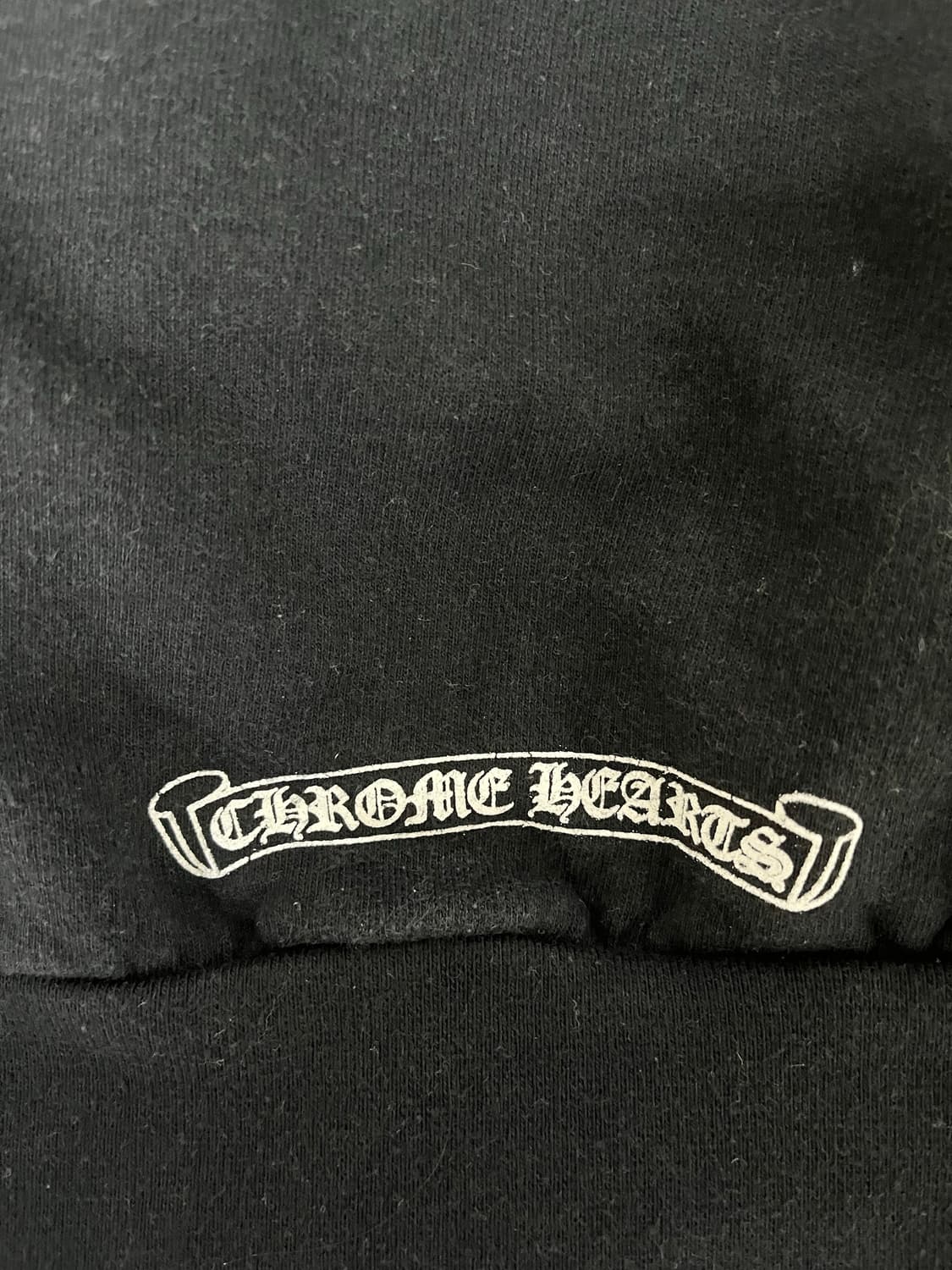 [M]크롬하츠 홀스슈 플로랄 후드 블랙 상품이미지6