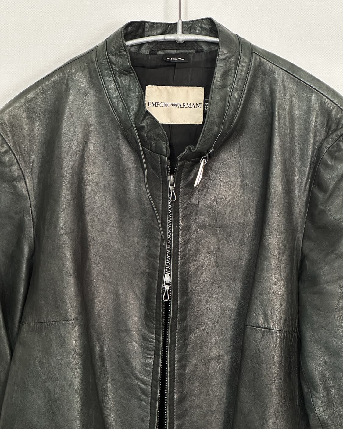SS 2001 Emporio Armani Vitello Jacket 상품이미지8