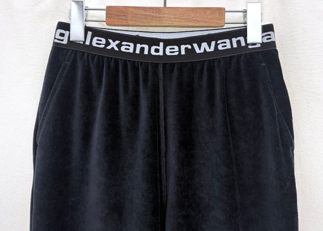 알렉산더왕 코듀로이 로고 밴딩 조거 팬츠 상품이미지2