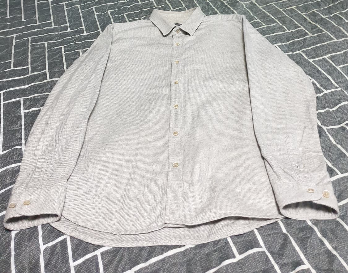 마인드브릿지 울 긴팔셔츠 (105) 상품이미지1