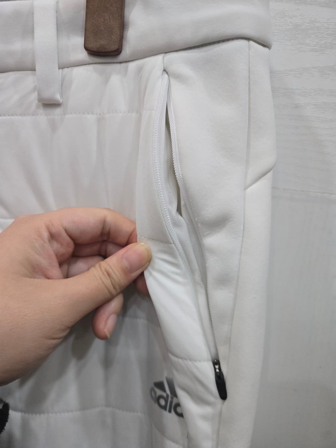 105,XL )) ADIDAS 아디다스 기모 두꺼운 바지! 디자인 이뻐요 상품이미지3