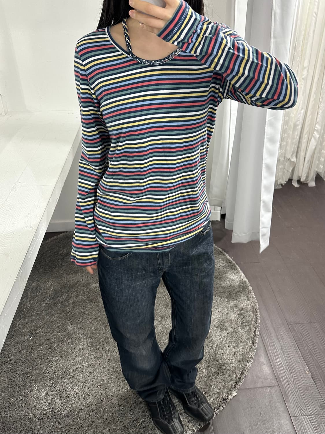heart market stripe longsleeve 상품이미지2