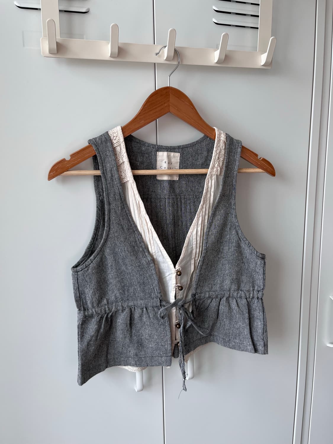 Ray cassin 레이스 바선생 레이어드 슬리브리스 상품이미지7