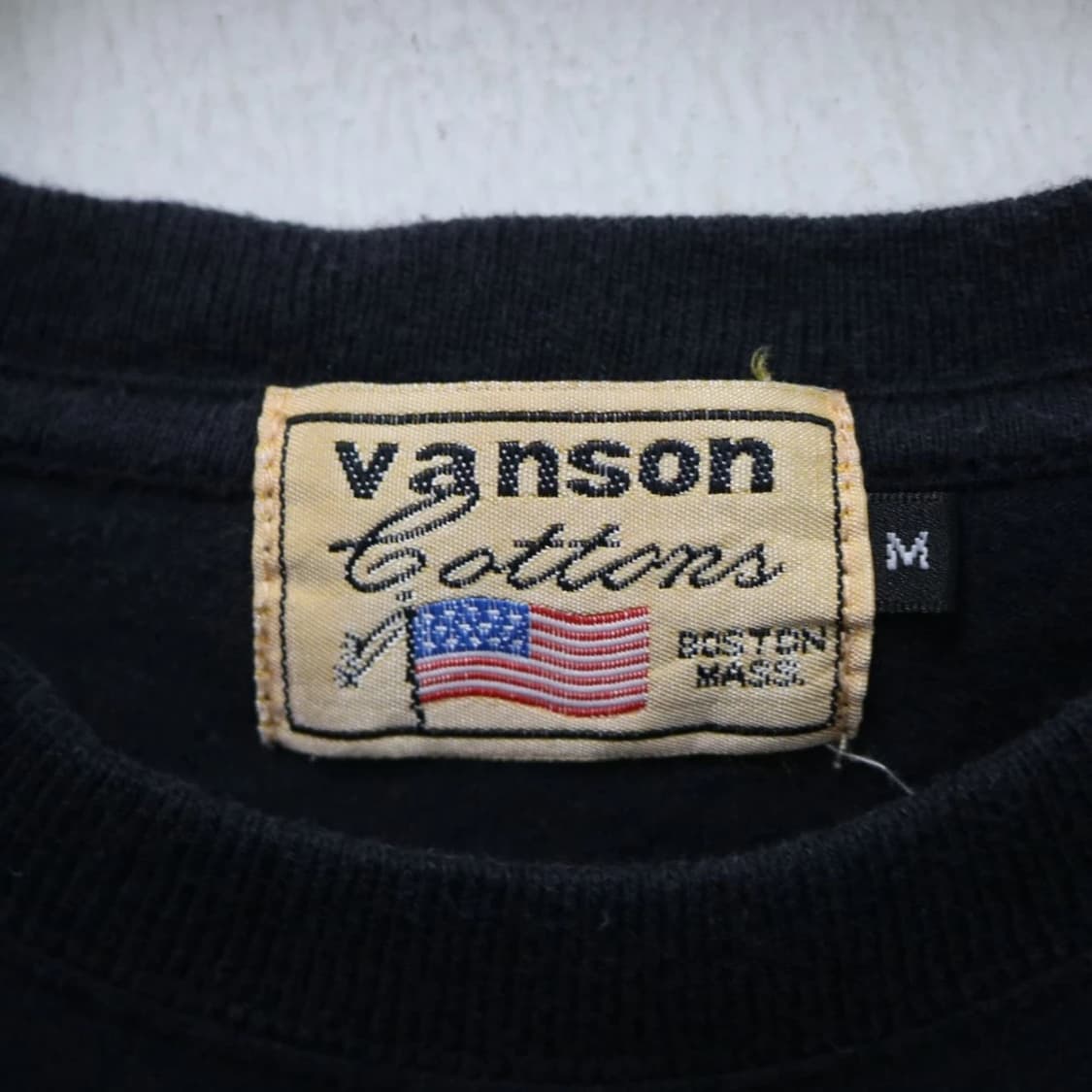 VANSON BLACK STAR SHORT SLEEVE 상품이미지5