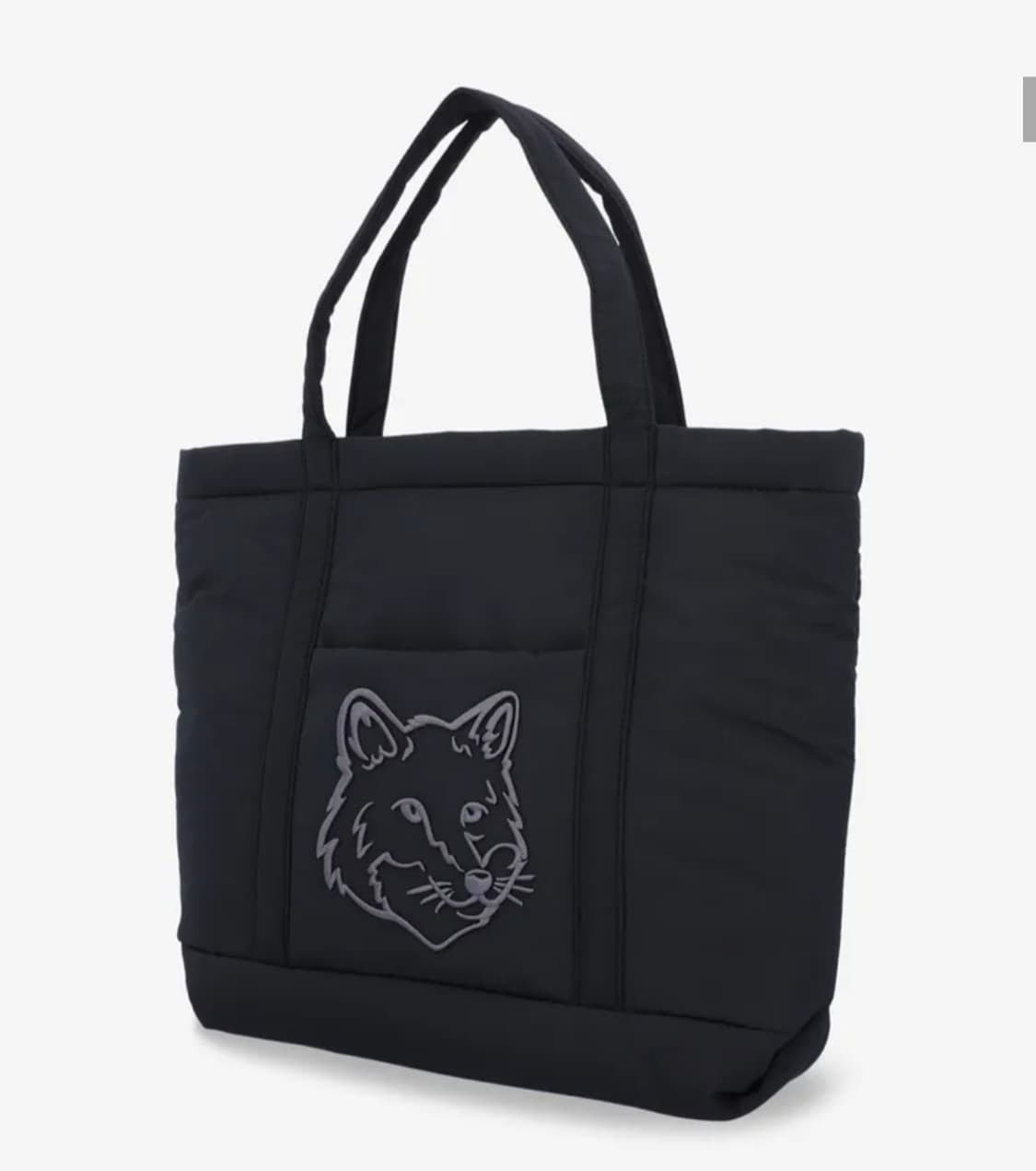 (새상품) 메종키츠네 폭스헤드 패딩 토트백 상품이미지2