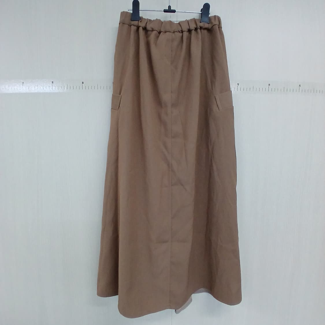 언발란스 랩 스타일 롱 스커트 상품이미지5