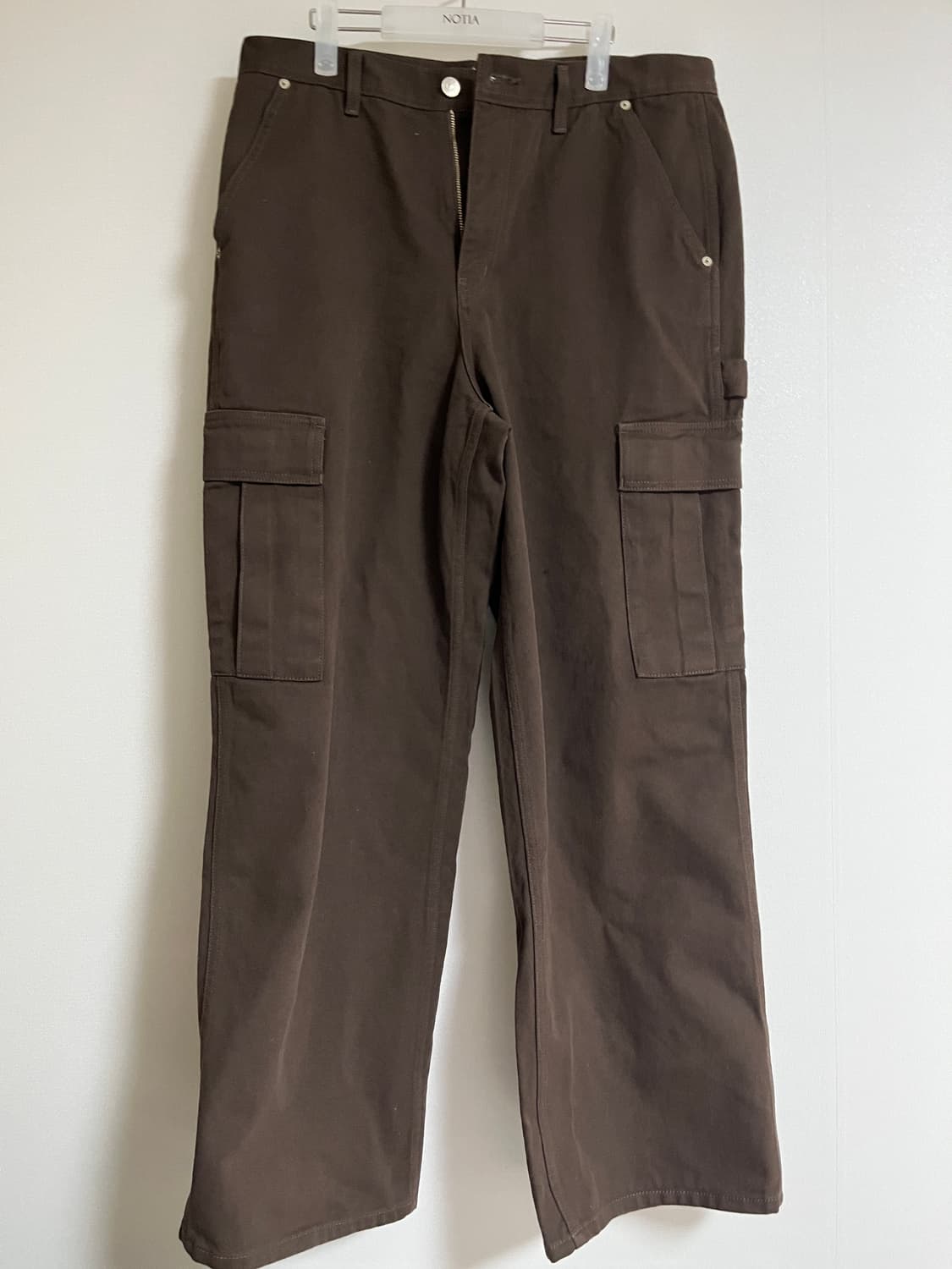 (던스트) 브라운 카펜터st 바지 상품이미지1