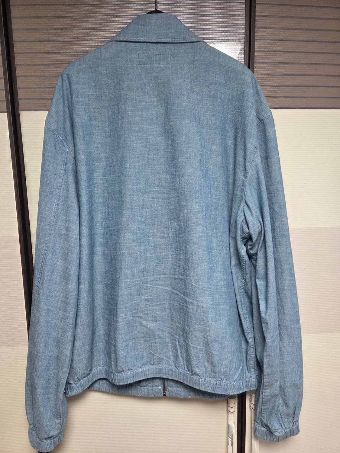 베이포트 인디고 샴브레이 재킷 상품이미지5