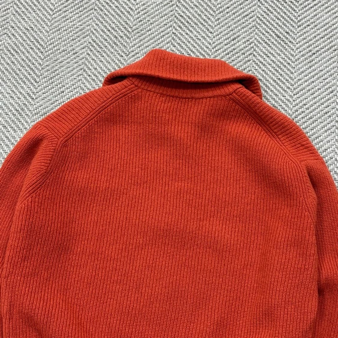 유니클로 C라인 램스울 하프집업 니트 v2882 상품이미지4