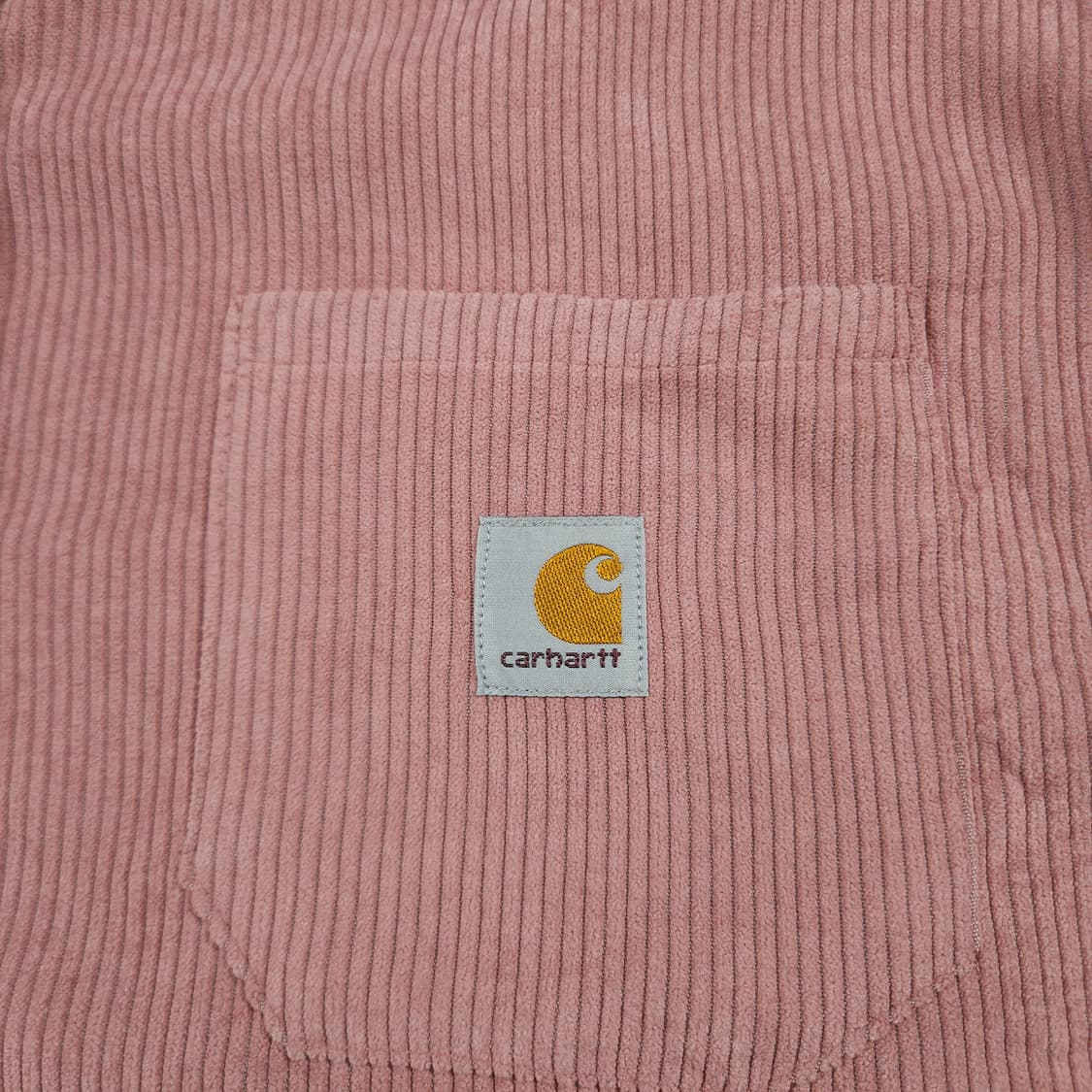 XL(105) 칼하트 리워크 코듀로이 8부 셔츠 핑크 상품이미지3