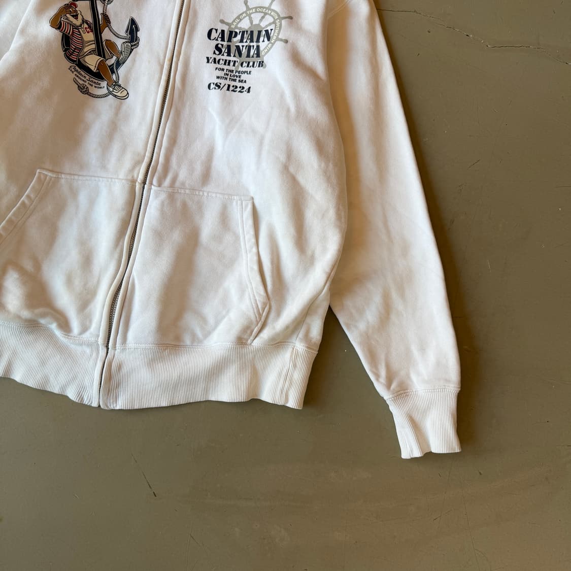 캡틴 산타 후드집업 상품이미지3