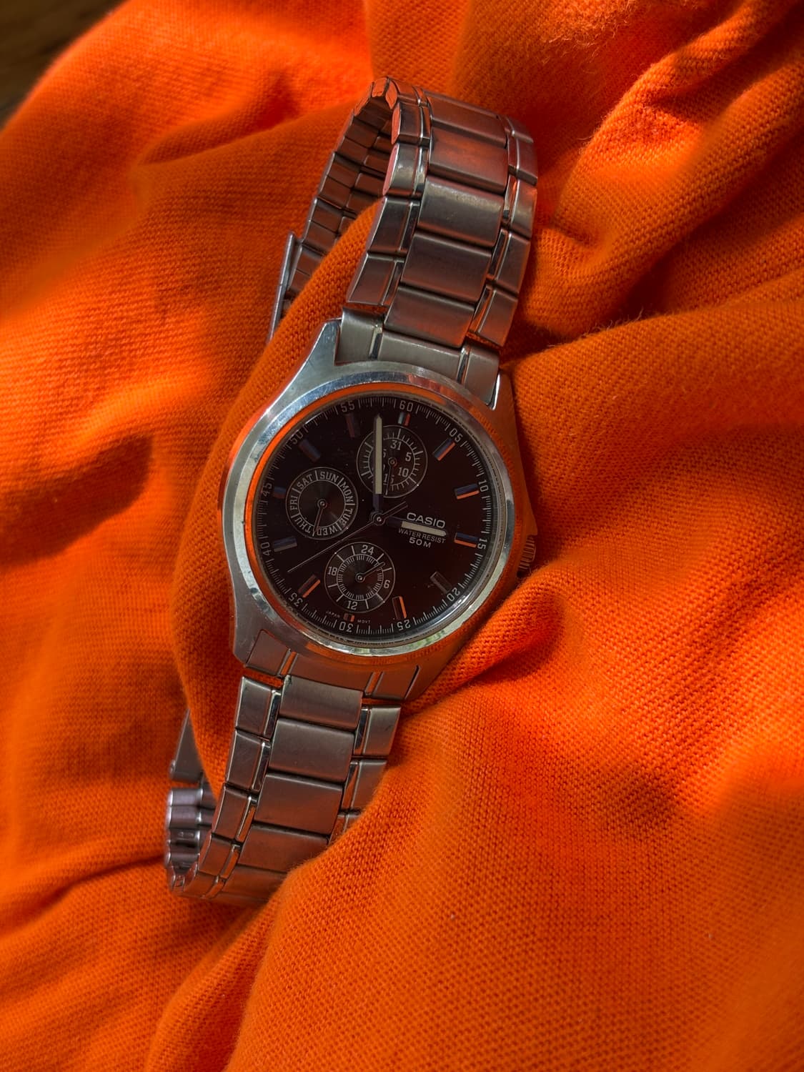vintage casio metal watch 카시오 시계 상품이미지1