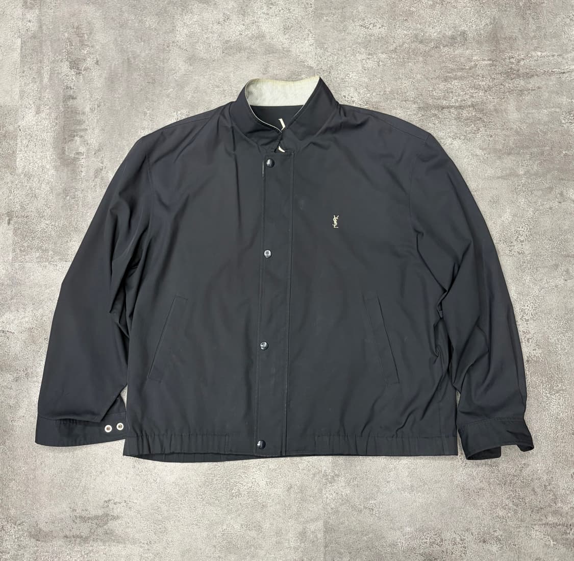 YSL 입생로랑 블랙 바람막이 자켓 상품이미지1