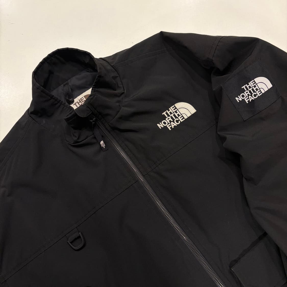 [L] 노스페이스 화이트라벨 닐턴 블랙 포켓 바람막이 자켓 B410 상품이미지3
